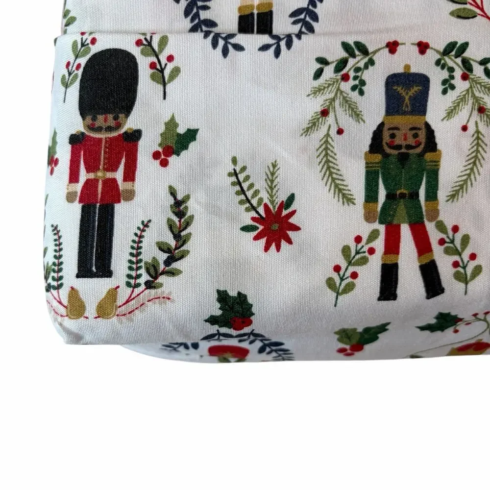 Envogue FULL Nutcracker Sheet Set 4pc Christmas Holiday Bedding New